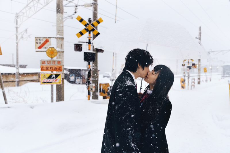 暴风雪来临之际 日本婚纱照 日本旅拍 尼鹿摄影旧站作品