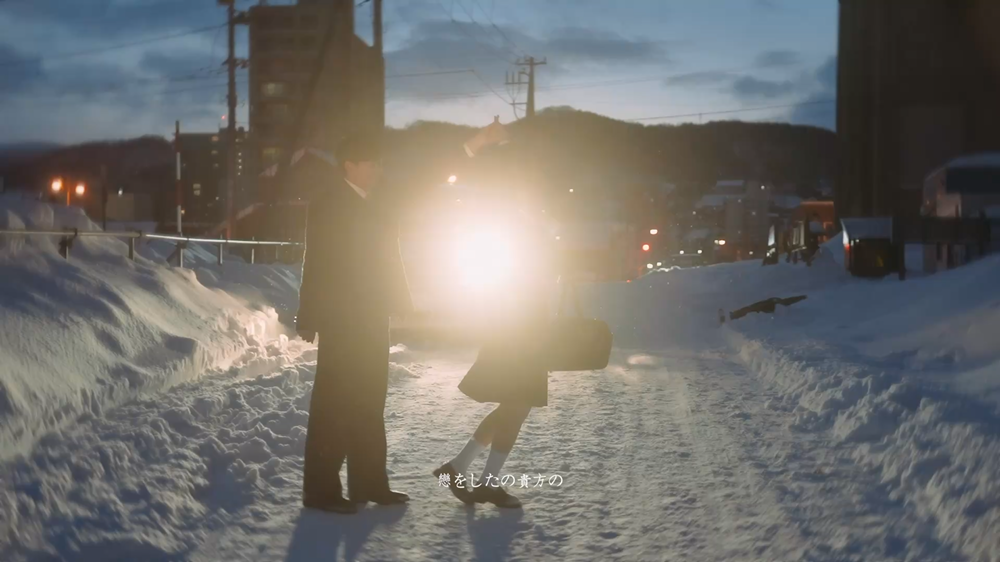 北海道小樽雪地列车婚前影像完整作品